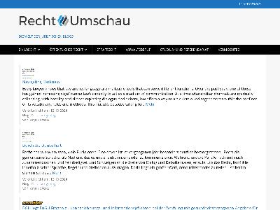 https://recht-umschau.de/